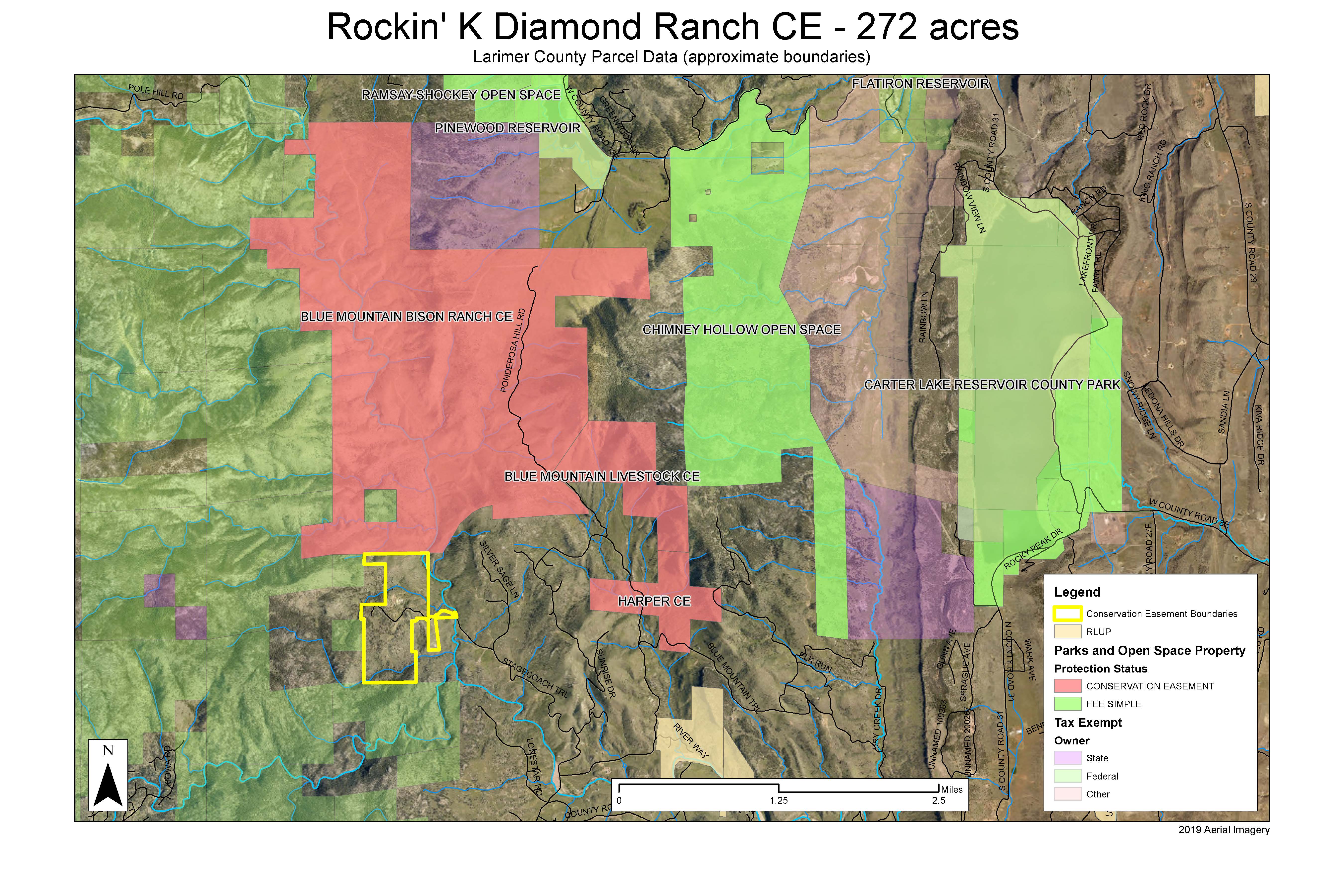Image 1: Rockin' K Diamond Ranch Map