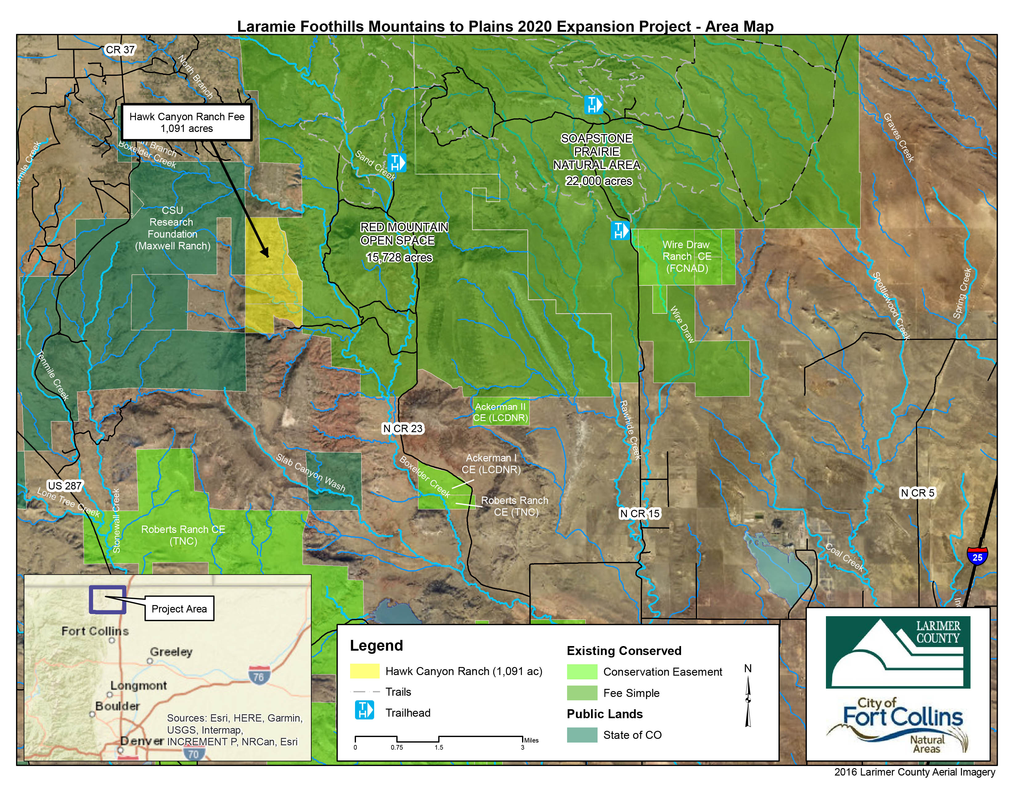 Larimer County Plat Maps Larimer County Acquires 1,091-Acre Ranch Bordering Red Mountain Open Space  | Larimer County