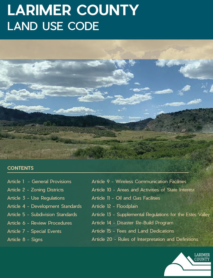 Land Use Code & Approved Amendments link