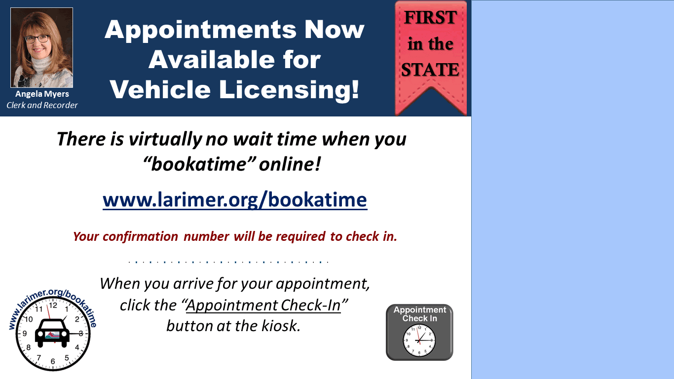 Vehicle Licensing Slideshow Loveland Larimer County