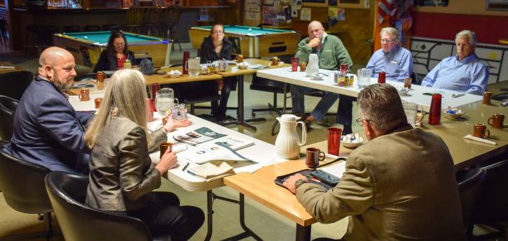 Wellington Citizen Meeting with Sean Dougherty and Linda Hoffmann, November 2018_Photo Alisha Jeffers