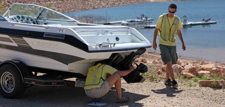 Inspección ANS de Carter Lake