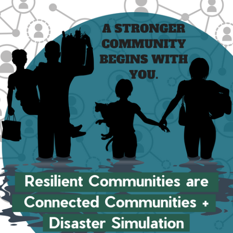 Resilient Communities are Connected Communities RCACC + Disaster Simulation