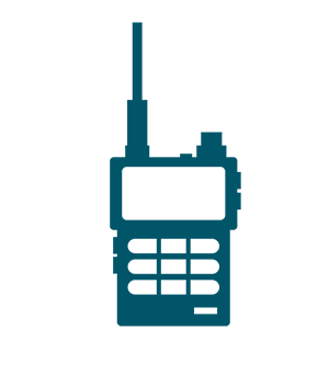 Icono de enlace de comunicaciones