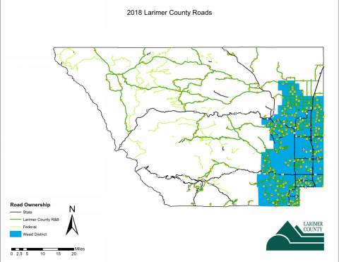 2018 Weed District Map 2018 Weed District Map