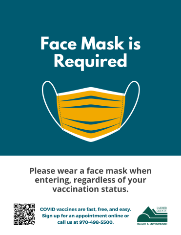 Face Mask Required Sign for Businesses