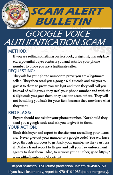 Estafa de autenticación de Google Voice Estafa de autenticación de Google Voice