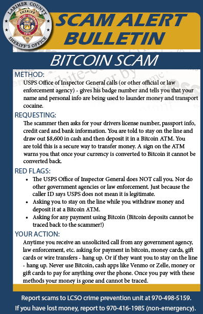 Alerta de estafa de Bitcoin Alerta de estafa de Bitcoin