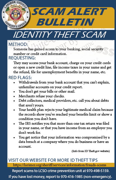 ID Theft scam
